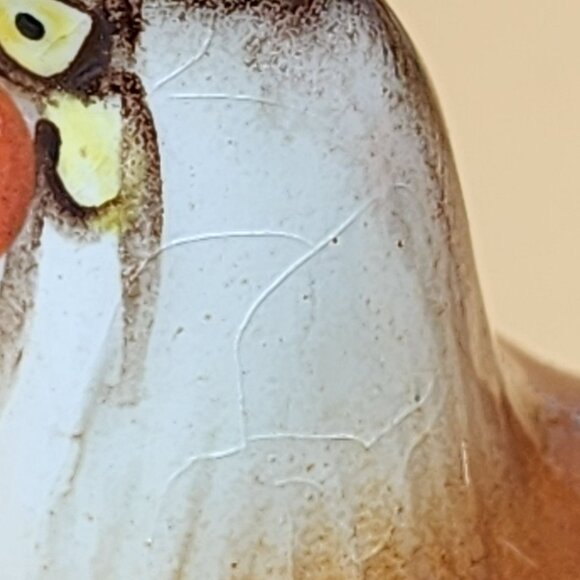 Vintage Ceramic Chicken & Rooster Salt & Pepper Shakers Set Japan - Picture 10 of 11